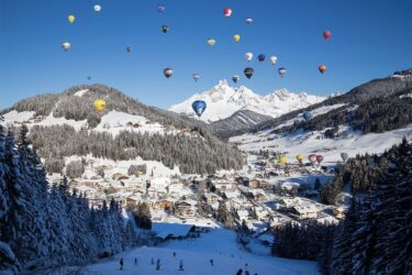 Ballonfahren & Ballonwochen im Winterurlaub in Filzmoos, Ski amadé