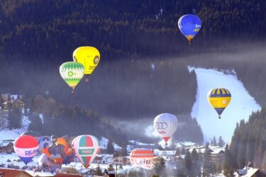 Ballonfahren & Ballonwochen im Winterurlaub in Filzmoos, Ski amadé