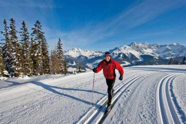 Langlaufen im Winterurlaub in Filzmoos, Ski amadé