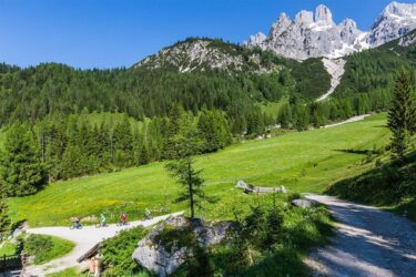 Mountainbiken im Sommerurlaub in Filzmoos, Salzburg