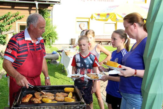 Sommergrillen im Gästehaus Herrmann