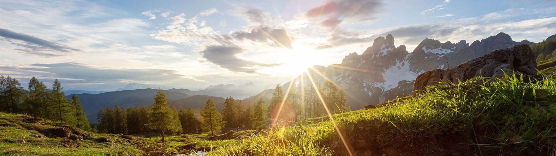 Wandern im Sommerurlaub in Filzmoos, Salzburg