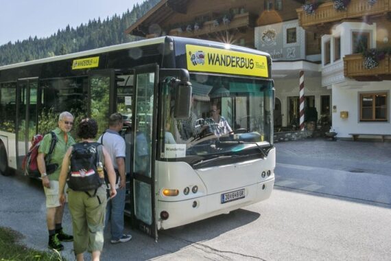 Wanderbus - Sommerurlaub in Filzmoos